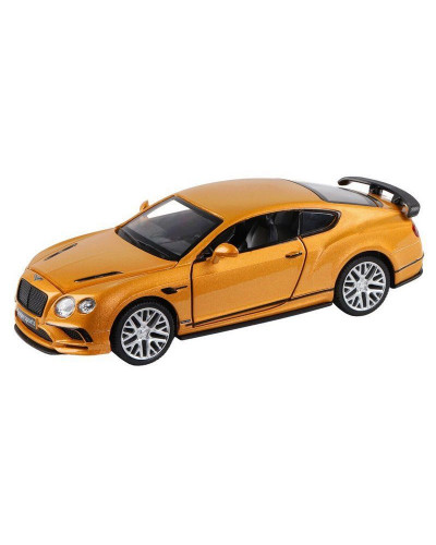 Машина "АВТОПАНОРАМА" Bentley Continental Supersports, оранжевый, 1/32, в/к 17,5*12,5*6,5 см