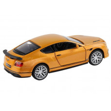 Машина "АВТОПАНОРАМА" Bentley Continental Supersports, оранжевый, 1/32, в/к 17,5*12,5*6,5 см