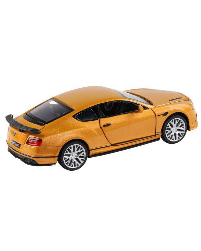 Машина "АВТОПАНОРАМА" Bentley Continental Supersports, оранжевый, 1/32, в/к 17,5*12,5*6,5 см