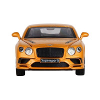 Машина "АВТОПАНОРАМА" Bentley Continental Supersports, оранжевый, 1/32, в/к 17,5*12,5*6,5 см
