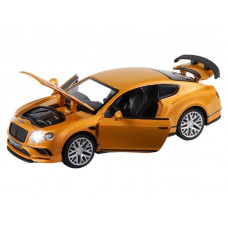 Машина "АВТОПАНОРАМА" Bentley Continental Supersports, оранжевый, 1/32, в/к 17,5*12,5*6,5 см