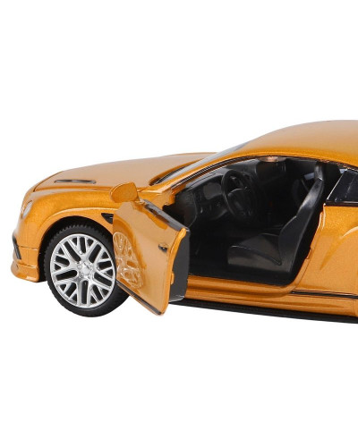 Машина "АВТОПАНОРАМА" Bentley Continental Supersports, оранжевый, 1/32, в/к 17,5*12,5*6,5 см