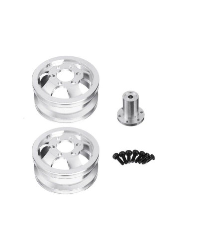 Задний колесный диск WPL металлический, сдвоенный