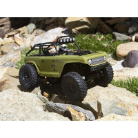 Модель для трофи 1:24 Axial SCX24 Deadbolt 4WD, электро, RTR (зеленый)