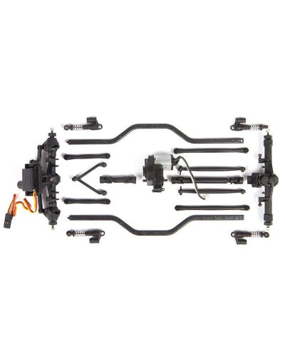 Модель для трофи 1:24 Axial SCX24 Deadbolt 4WD, электро, RTR (зеленый)