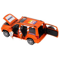 Машина "АВТОПАНОРАМА" УАЗ "PATRIOT" RALLY, 1/26, свет, звук, инерция, в/к 24,5*12,5*10,5 см