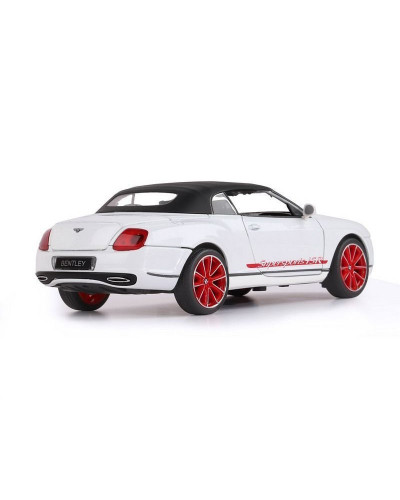 Машина "АВТОПАНОРАМА" Bentley Continental Supersports ISR, белый, 1/24, в/к 24,5*12,5*10,5 см