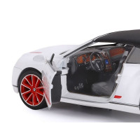Машина "АВТОПАНОРАМА" Bentley Continental Supersports ISR, белый, 1/24, в/к 24,5*12,5*10,5 см