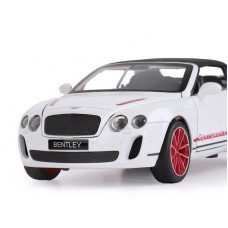 Машина "АВТОПАНОРАМА" Bentley Continental Supersports ISR, белый, 1/24, в/к 24,5*12,5*10,5 см