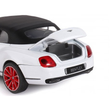 Машина "АВТОПАНОРАМА" Bentley Continental Supersports ISR, белый, 1/24, в/к 24,5*12,5*10,5 см