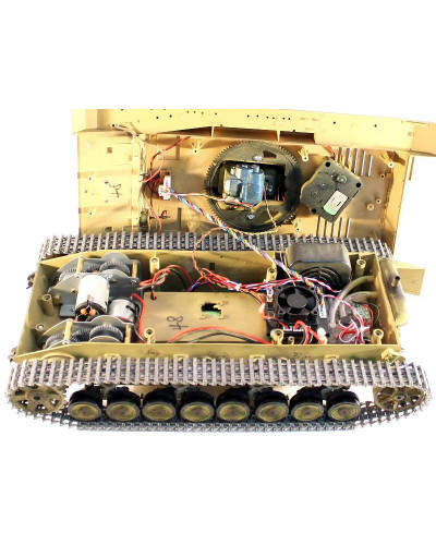 Р/У танк Taigen 1/16 Dak PZ.Kpfw. IV Ausf. F-1 (Германия) HC 2.4G RTR Р/У танк Taigen 1/16 Dak PZ.Kpfw. IV Ausf. F-1 (Германия) HC 2.4G RTR