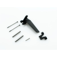 Набор запасных частей для катера Feilun FT008 (хвостовой руль, кронштейн, крепеж)