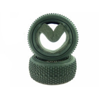 Передние шины со вставками для моделей Himoto E10XB, E10XBL