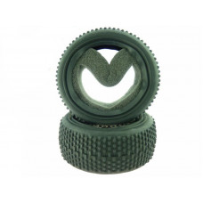 Передние шины со вставками для моделей Himoto E10XB, E10XBL