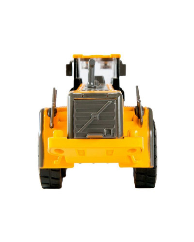 Машина "АВТОПАНОРАМА" БУЛЬДОЗЕР, 1/50, желтый, свет, звук, в/к 25*10*13 см