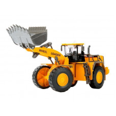 Машина "АВТОПАНОРАМА" БУЛЬДОЗЕР, 1/50, желтый, свет, звук, в/к 25*10*13 см