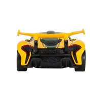 Машина "АВТОПАНОРАМА" Mclaren P1™ GTR, желтый, 1/32, свет, звук, инерция, в/к 17,5*12,5*6,5 см