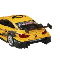 Машина "АВТОПАНОРАМА" BMW M4, 1/44, желтый, инерция, откр. двери, в/к 17,5*12,5*6,5 см