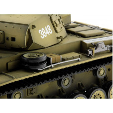 Р/У танк Taigen 1/16 Panzerkampfwagen III (Германия) PRO (для ИК танкового боя) 2.4G RTR