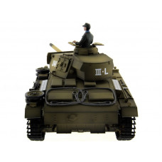 Р/У танк Taigen 1/16 Panzerkampfwagen III (Германия) PRO (для ИК танкового боя) 2.4G RTR