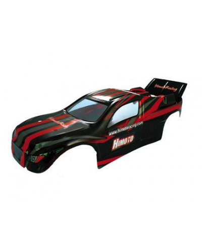 Кузов трагги красного цвета для моделей Himoto E10XT, E10XTL