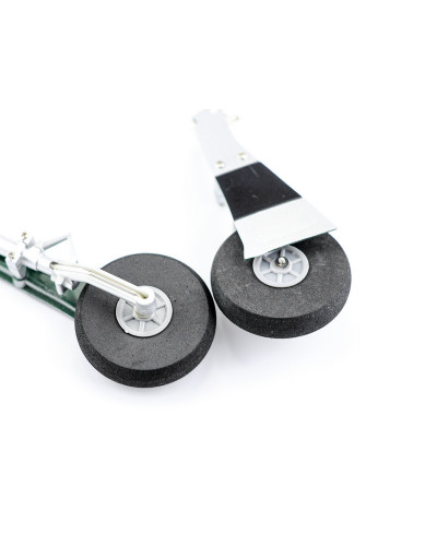 Переднее шасси для самолета Top RC P-51D (серебристый)