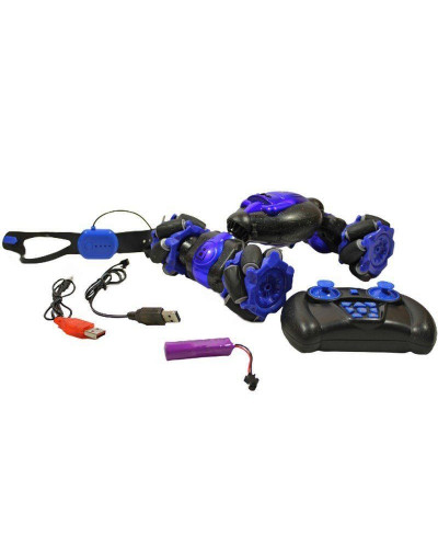 Р/У машинка перевертыш Hyper 1827-5, дрифтовые колеса, управление рукой, 4WD 2.4G RTR