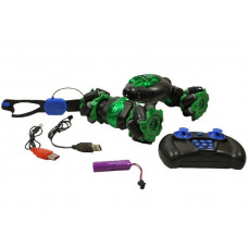 Р/У машинка перевертыш Hyper 1827-5, дрифтовые колеса, управление рукой, 4WD 2.4G RTR