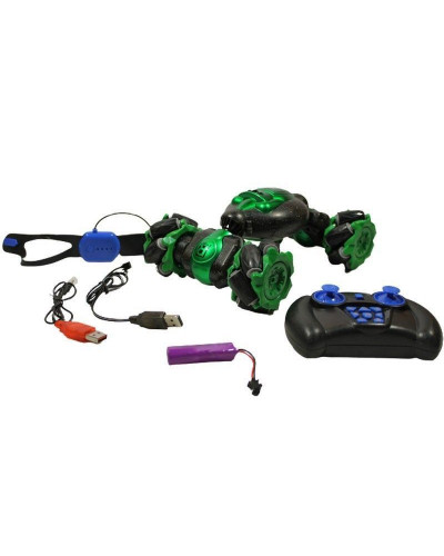 Р/У машинка перевертыш Hyper 1827-5, дрифтовые колеса, управление рукой, 4WD 2.4G RTR