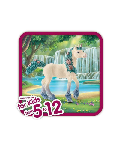 Фигурка Schleich Цветочный единорог, жеребенок