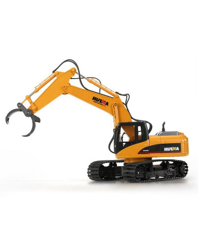 Радиоуправляемый экскаватор c погрузчиком бревен HUI NA TOYS 2.4G 16CH 1/14 RTR