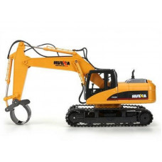 Радиоуправляемый экскаватор c погрузчиком бревен HUI NA TOYS 2.4G 16CH 1/14 RTR