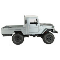 Радиоуправляемая машина MN MODEL японский пикап FJ45 (серебристый) 4WD 2.4G 1/12 RTR