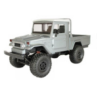 Радиоуправляемая машина MN MODEL японский пикап FJ45 (серебристый) 4WD 2.4G 1/12 RTR