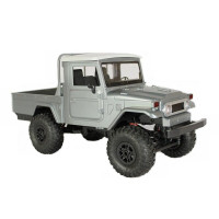 Радиоуправляемая машина MN MODEL японский пикап FJ45 (серебристый) 4WD 2.4G 1/12 RTR