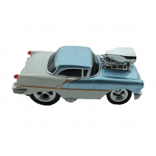 Р/У машина из серии "Muscle Сar" с гоночным Мотором 1/16 + свет + звук голубая