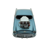 Р/У машина из серии "Muscle Сar" с гоночным Мотором 1/16 + свет + звук голубая