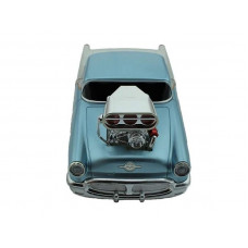 Р/У машина из серии "Muscle Сar" с гоночным Мотором 1/16 + свет + звук голубая