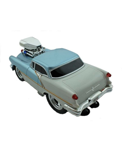 Р/У машина из серии "Muscle Сar" с гоночным Мотором 1/16 + свет + звук голубая