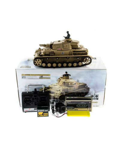Р/У танк Heng Long 1/16 Dak PZ.Kpfw. IV Ausf. F-1 (Германия) 2.4G RTR