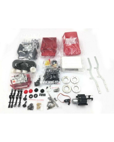 Радиоуправляемая машина WPL пикап Hilux (синяя) 4WD 2.4G 1/16 KIT