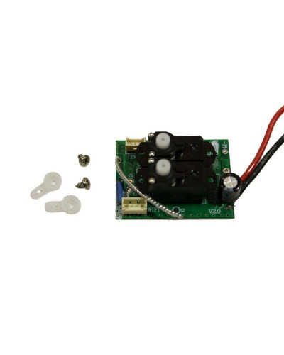 Приемник 4ch для самолета Volantex RC F22 (гироскоп, серво)