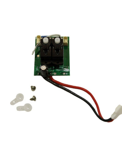 Приемник 4ch для самолета Volantex RC F22 (гироскоп, серво)