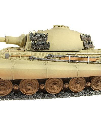 Р/У танк Torro King Tiger (башня Henschel) 1/16 2.4G, ИК-пушка, деревянная коробка
