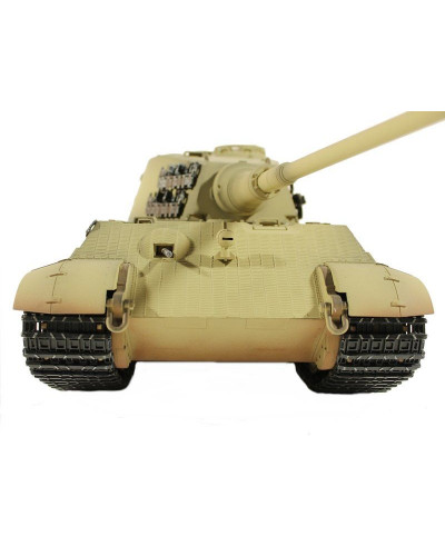 Р/У танк Torro King Tiger (башня Henschel) 1/16 2.4G, ИК-пушка, деревянная коробка