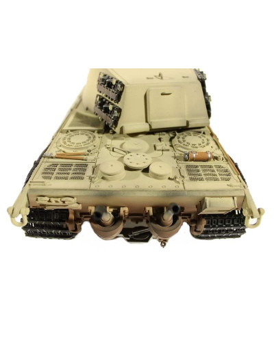 Р/У танк Torro King Tiger (башня Henschel) 1/16 2.4G, ИК-пушка, деревянная коробка