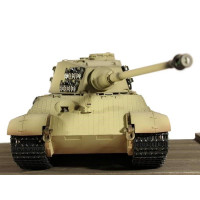 Р/У танк Torro King Tiger (башня Henschel) 1/16 2.4G, ИК-пушка, деревянная коробка