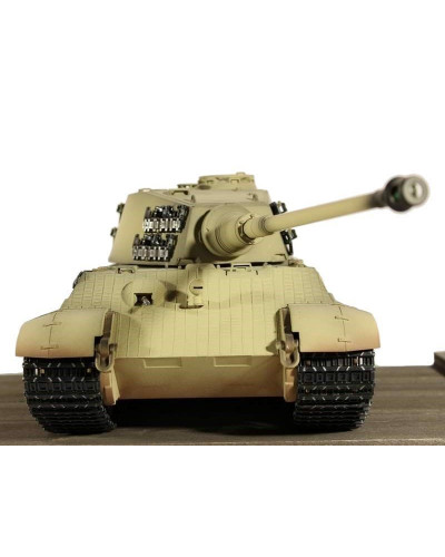 Р/У танк Torro King Tiger (башня Henschel) 1/16 2.4G, ИК-пушка, деревянная коробка