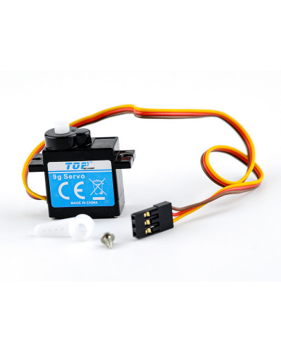 Сервомашинка 9g для самолета Top RC 400 Class Cessna 182 (закрылки), провод 250мм