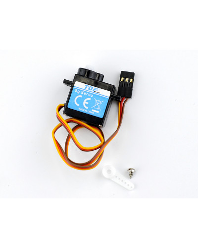 Сервомашинка 9g для самолета Top RC 400 Class Cessna 182 (закрылки), провод 250мм